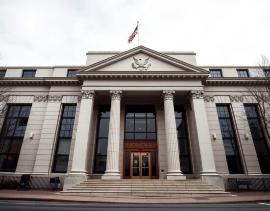 Exterior of the U.S. Securities and Exchange Commission headquarters building in Washington, D.C.