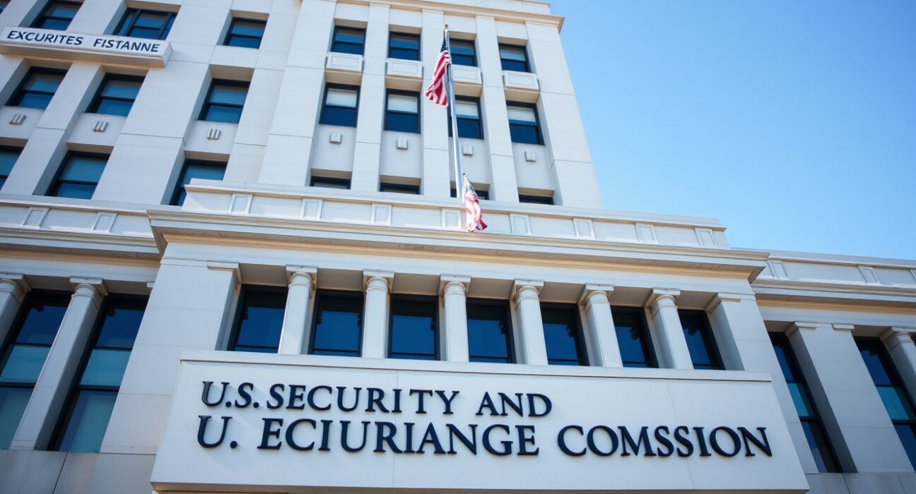 Exterior of the U.S. Securities and Exchange Commission headquarters in Washington, D.C.