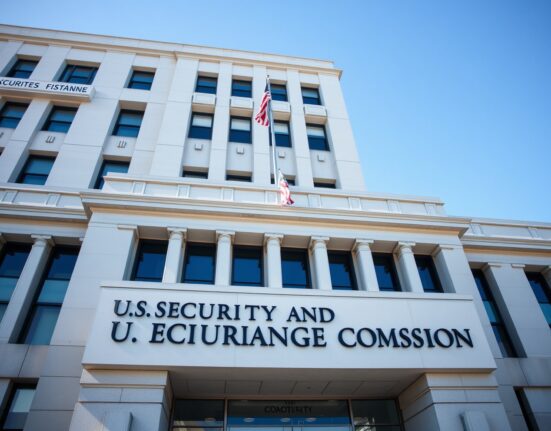 Exterior of the U.S. Securities and Exchange Commission headquarters in Washington, D.C.