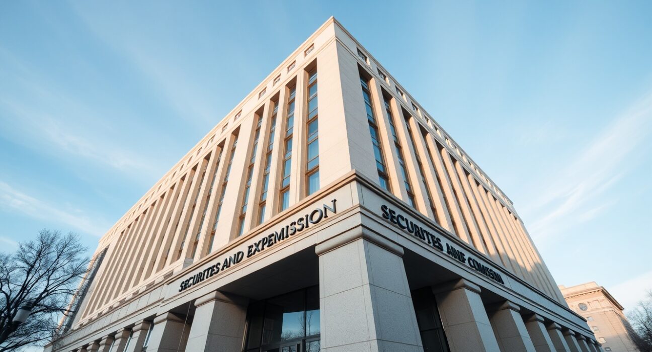 Exterior view of the U.S. Securities and Exchange Commission headquarters in Washington, D.C.