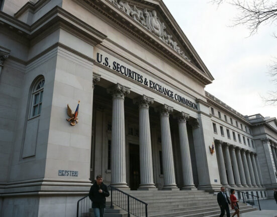 Exterior of the U.S. SEC headquarters building in Washington, D.C.