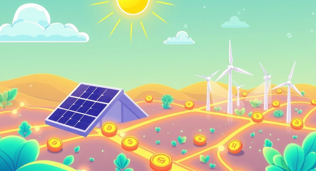 SEC Solana token security decision illustrated through energy blockchain network