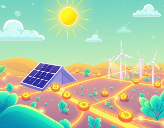 SEC Solana token security decision illustrated through energy blockchain network