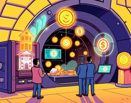 RWA tokenization process transforming traditional assets into digital tokens on blockchain platform