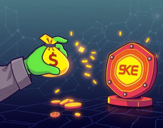 A cartoon image depicting a successful recovery of funds by a Sei-based DEX aggregator, highlighting a security resolution.