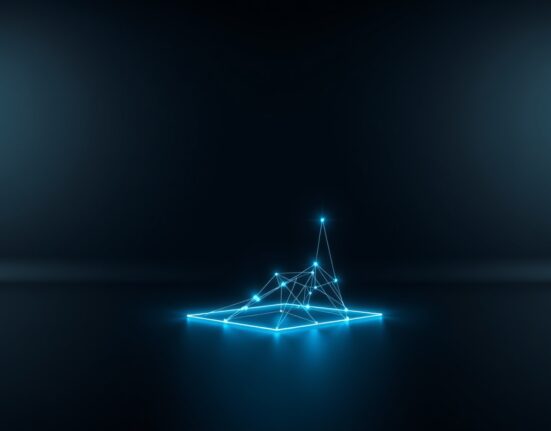 Sei blockchain network architecture visualization representing the Giga Upgrade technology