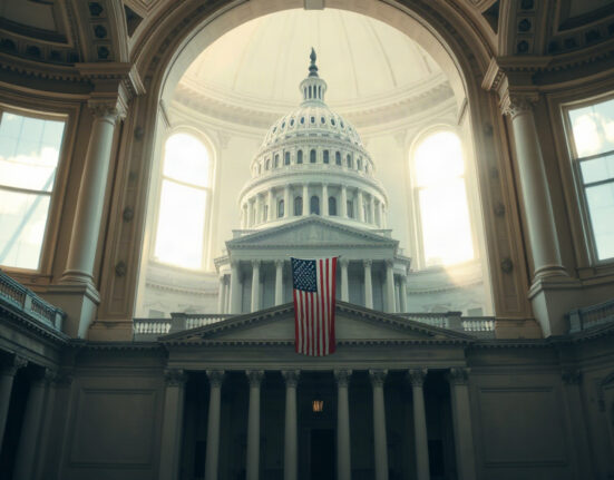 U.S. Capitol Building in Washington, D.C., symbolizing Senate legislative action on the CLARITY Act.
