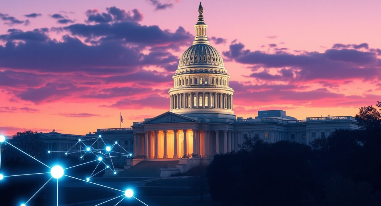U.S. Senate committees mark up the CLARITY Act, a landmark cryptocurrency regulation bill.