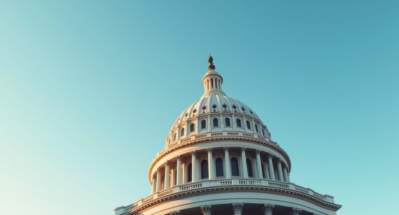 U.S. Capitol Building in Washington, D.C., where the Senate will consider the CLARITY Act.