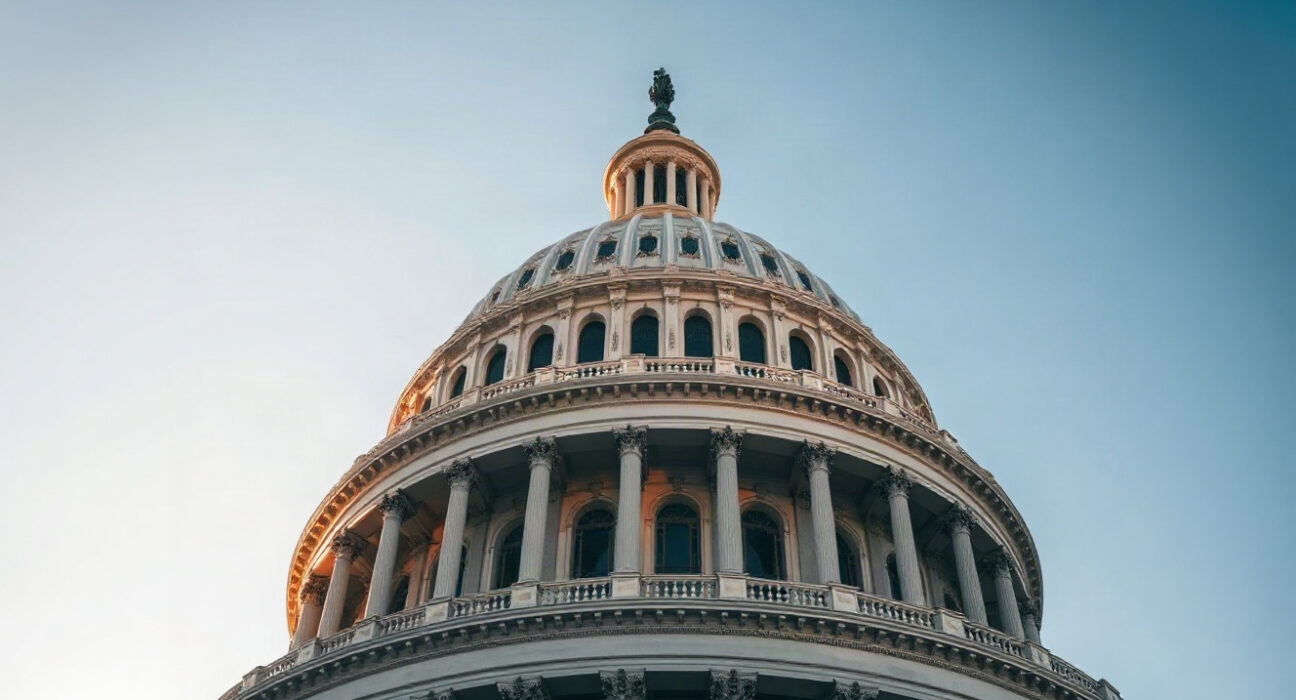 U.S. Capitol building in Washington, D.C., where the Senate will hold a procedural vote on the Clarity bill.
