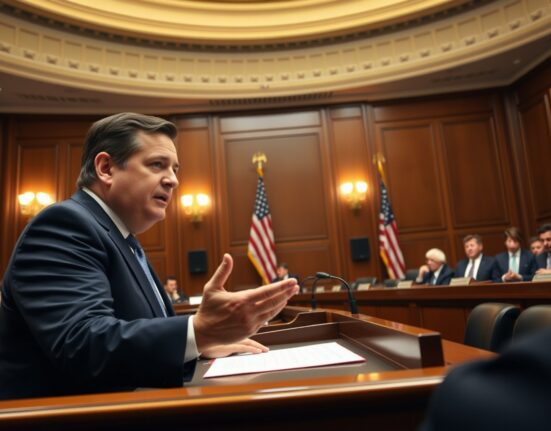 Senator Ted Cruz speaking at a Senate Commerce Committee hearing on prediction markets and athlete misconduct.
