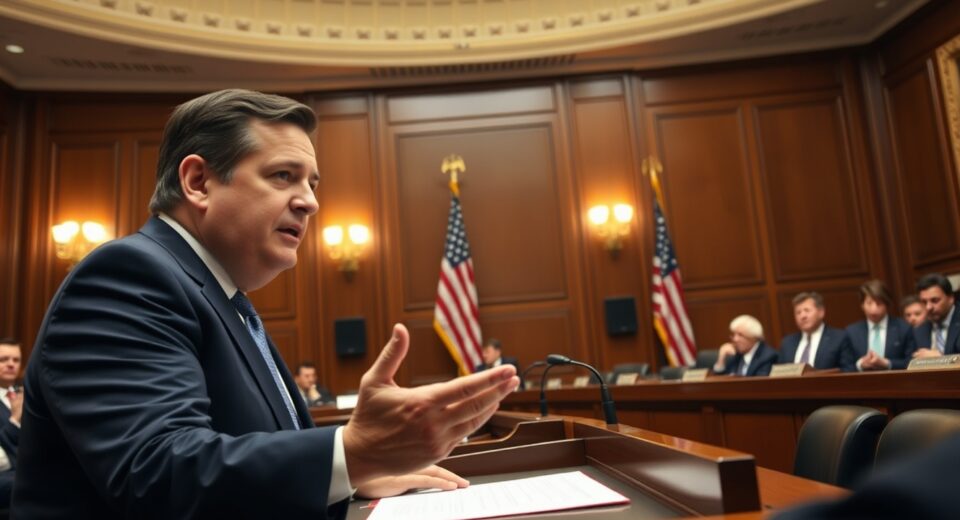 Senator Ted Cruz speaking at a Senate Commerce Committee hearing on prediction markets and athlete misconduct.