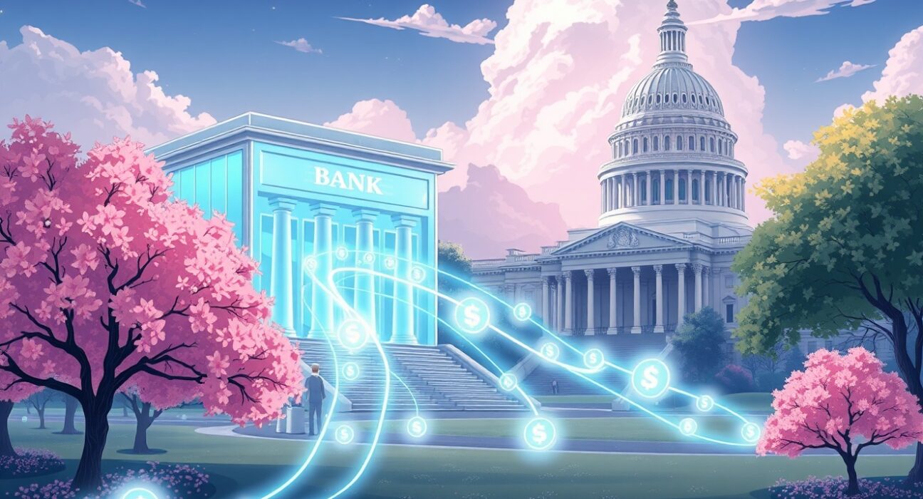 Senator Cynthia Lummis advocates for banks to adopt stablecoin technology for modern finance.