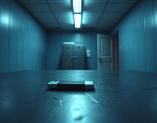 USB drive containing Bitcoin cold wallet in a police evidence room in Seoul