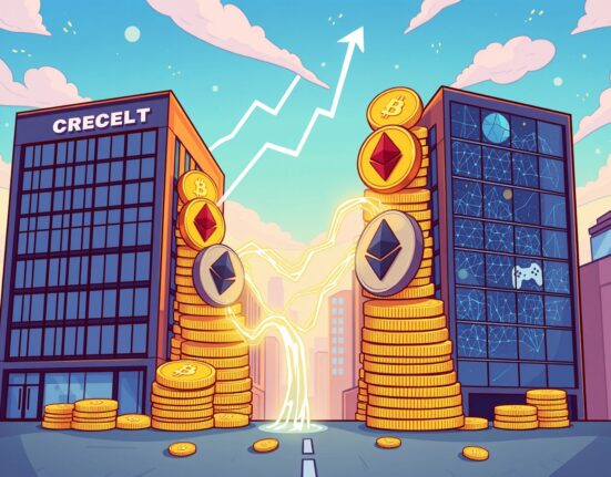 Strategic ETH deposit transaction between gaming and financial institutions in cryptocurrency market