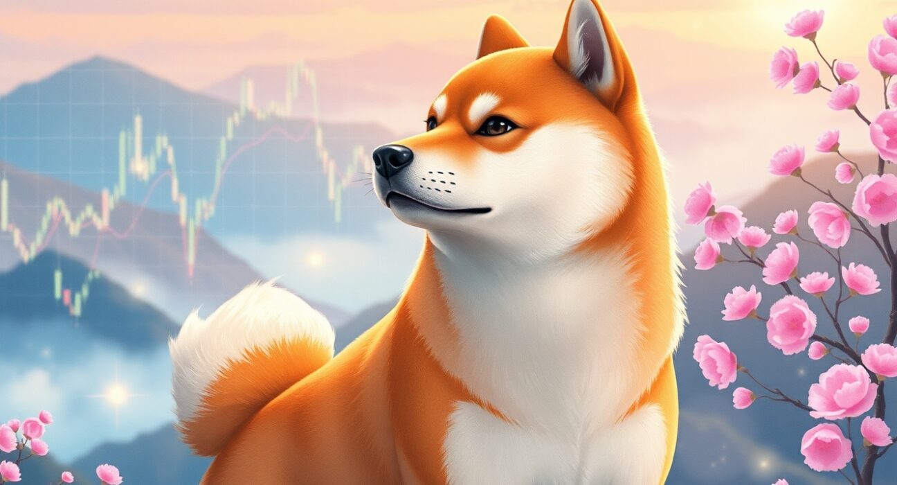 Shiba Inu cryptocurrency price analysis and future market forecast visualization