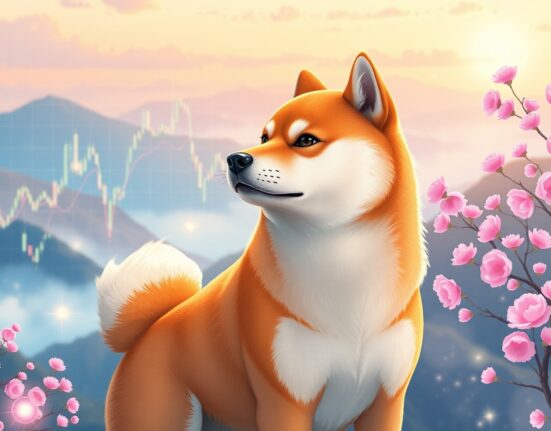 Shiba Inu cryptocurrency price analysis and future market forecast visualization