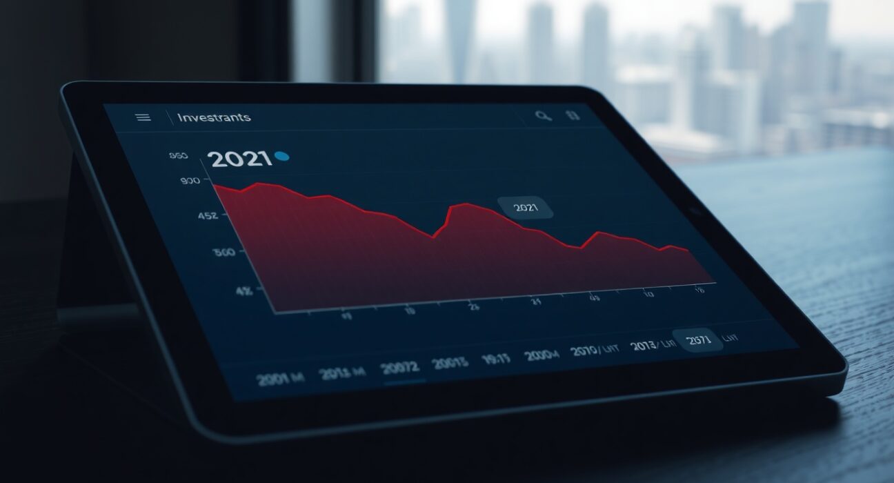 Analysis of Shiba Inu SHIB's severe price decline showing a steep drop on an investment chart.