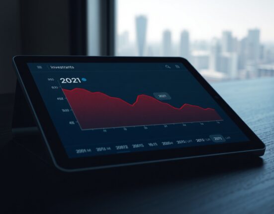 Analysis of Shiba Inu SHIB's severe price decline showing a steep drop on an investment chart.