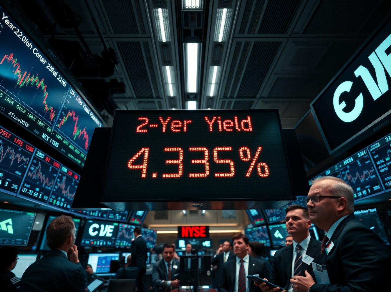 Short-Dated Yields Hit One-Month High as Trump Trade Blockade and Hawkish Fed Reshape Rate Bets