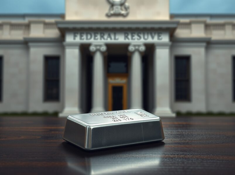 Silver Declines Sharply as Fed Holds Interest Rates Steady, Boosting USD and Yields