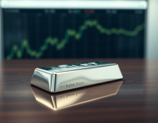 Silver bullion bar representing the market dynamics of Chinese demand and Western investment caution.