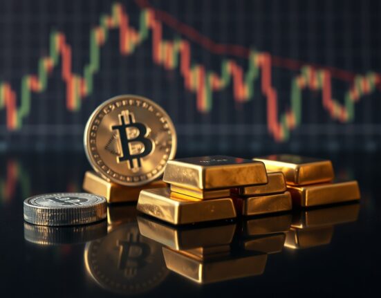 Silver bullion coins and bars reflecting market gains after inflation data