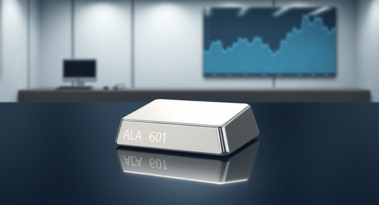 Silver price declines as strong dollar and rising yields impact market, geopolitical risks provide support.