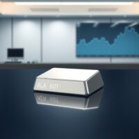 Silver price declines as strong dollar and rising yields impact market, geopolitical risks provide support.