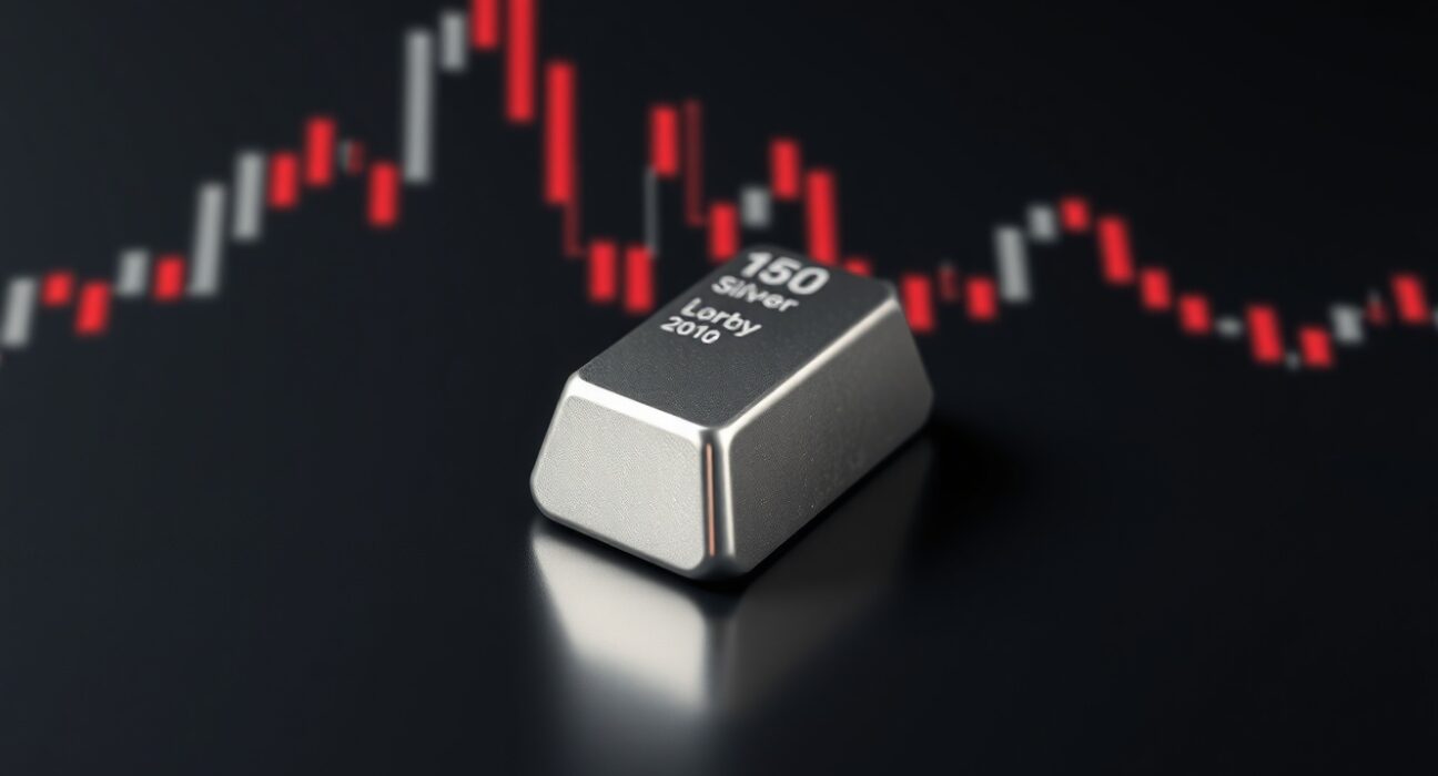 Silver price forecast shows XAG/USD struggling below medium-term SMAs, maintaining a bearish tone in technical analysis.