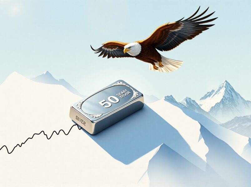 Silver Price Forecast: XAG/USD Plunges Below Critical 50-Day SMA as Dollar Dominance Intensifies