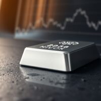 Silver price forecast analysis showing XAG/USD recovery with silver bullion representing market movement