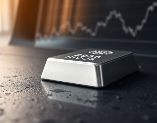 Silver price forecast analysis showing XAG/USD recovery with silver bullion representing market movement