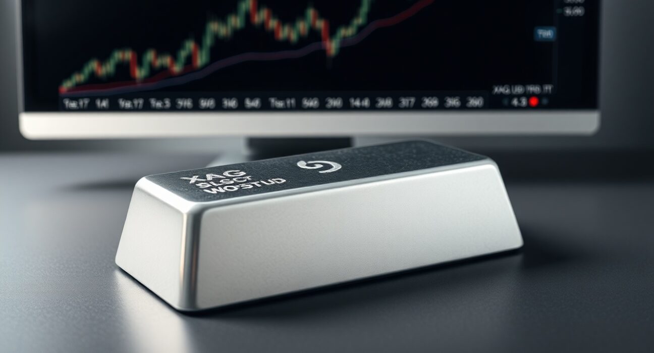 Silver price forecast analysis showing XAG/USD strength above key technical level.