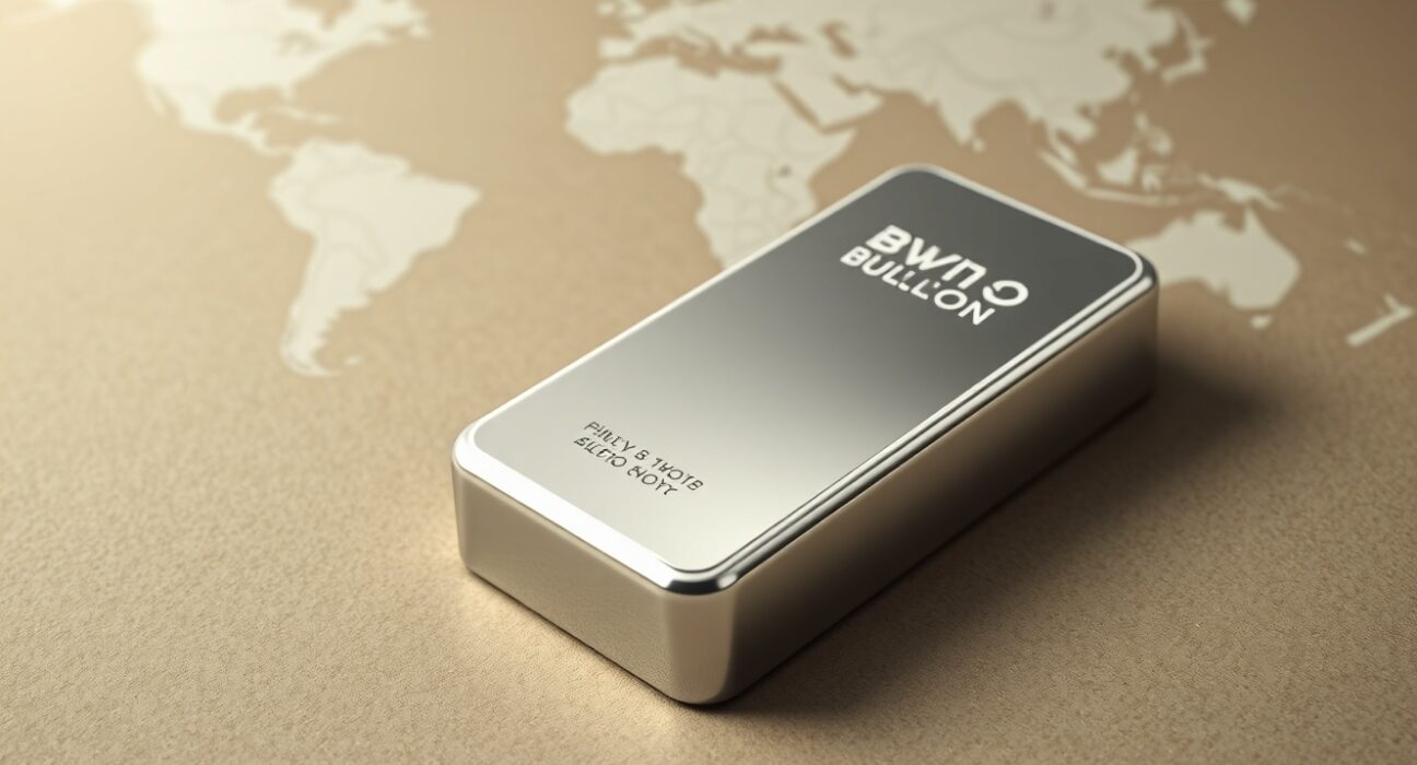 Silver price forecast analysis with bullion representing XAG/USD holding gains.