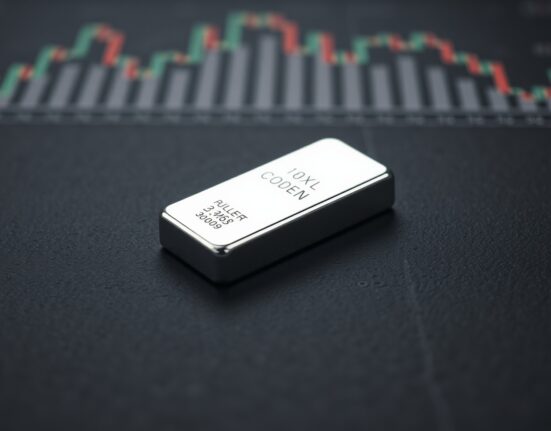 Silver bullion bar representing the XAG/USD price forecast and market analysis.