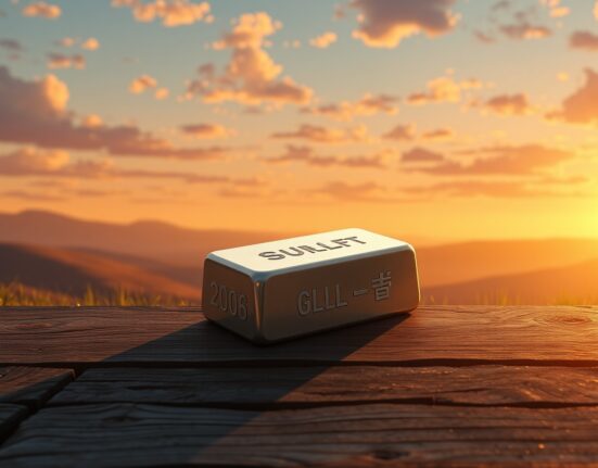 Silver price forecast analysis showing XAG/USD decline against US Dollar strength in commodity