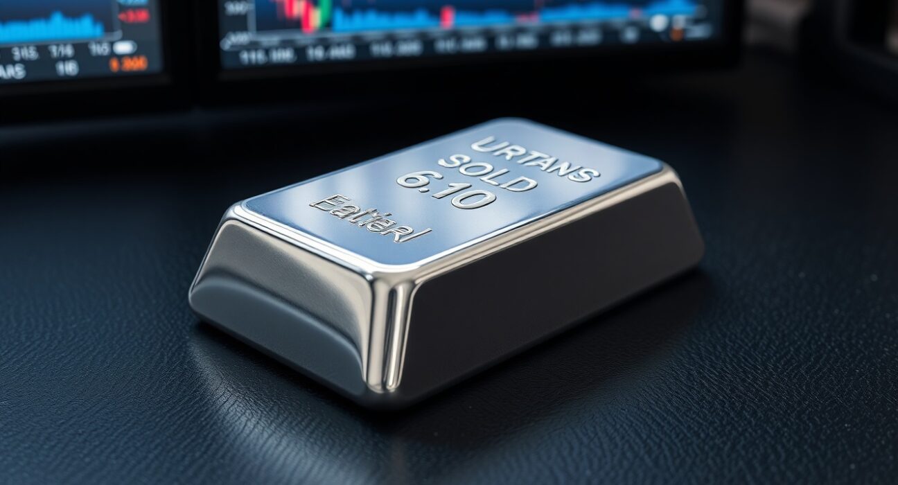 Silver price forecast analysis with silver bullion representing XAG/USD market movements.