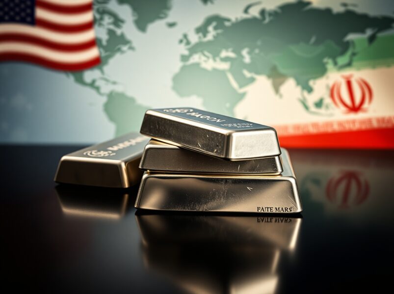 Silver Surges Toward $78 as Markets Eye Potential US-Iran Truce