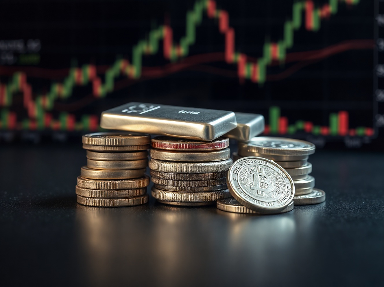 Silver Rebounds Above $64 as Fed Rate Hike Bets Fade