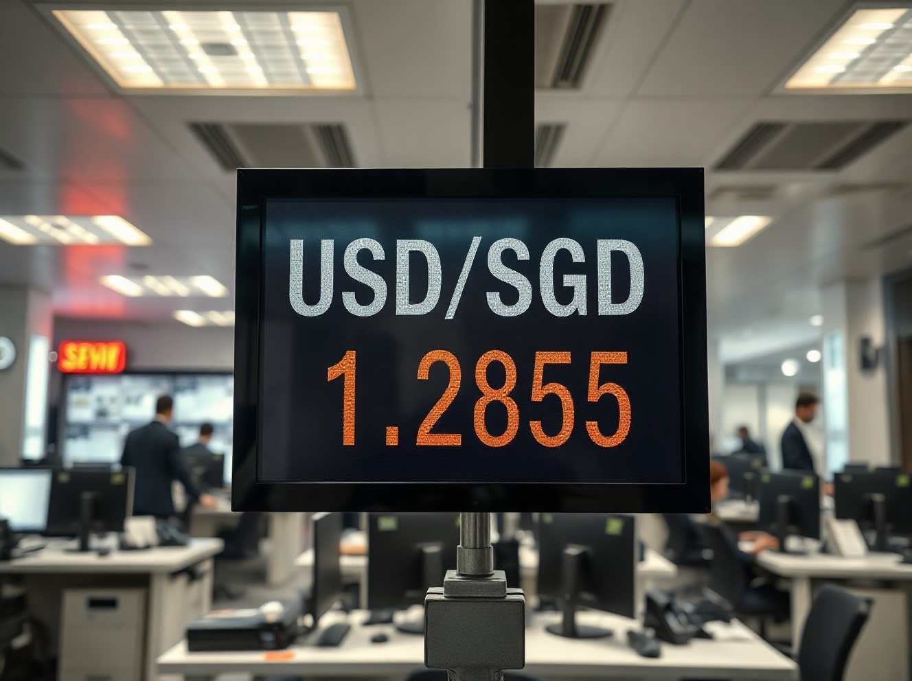 Singapore Dollar Losses Capped at 1.2855 Against US Dollar: UOB