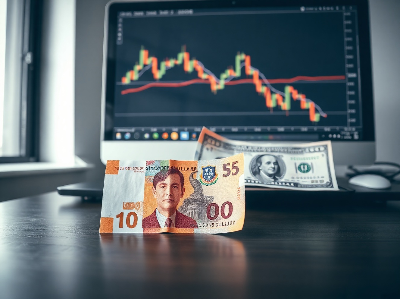 Le Dollar de Singapour Fait Face à un Risque Baissier Soutenu Face au Dollar Américain, Préviennent les Analystes d'UOB