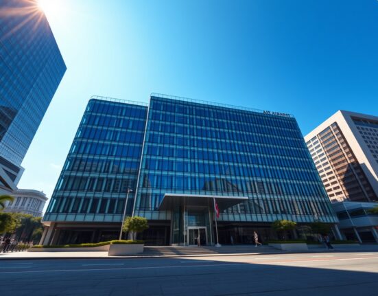 Monetary Authority of Singapore headquarters representing SGD NEER policy normalization analysis