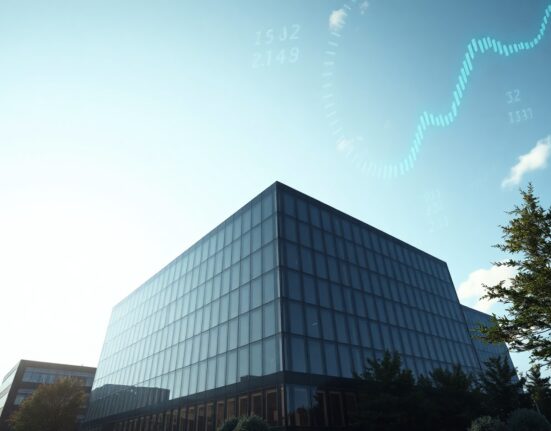 Corporate building representing SkyAI's financial disclosures