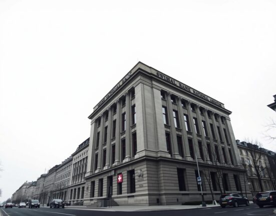 Swiss National Bank headquarters in Bern, representing SNB monetary policy and intervention readiness.
