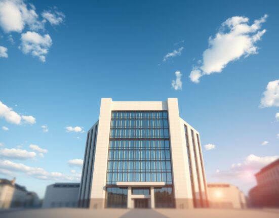 Swiss National Bank headquarters representing monetary policy decisions on CHF strength.