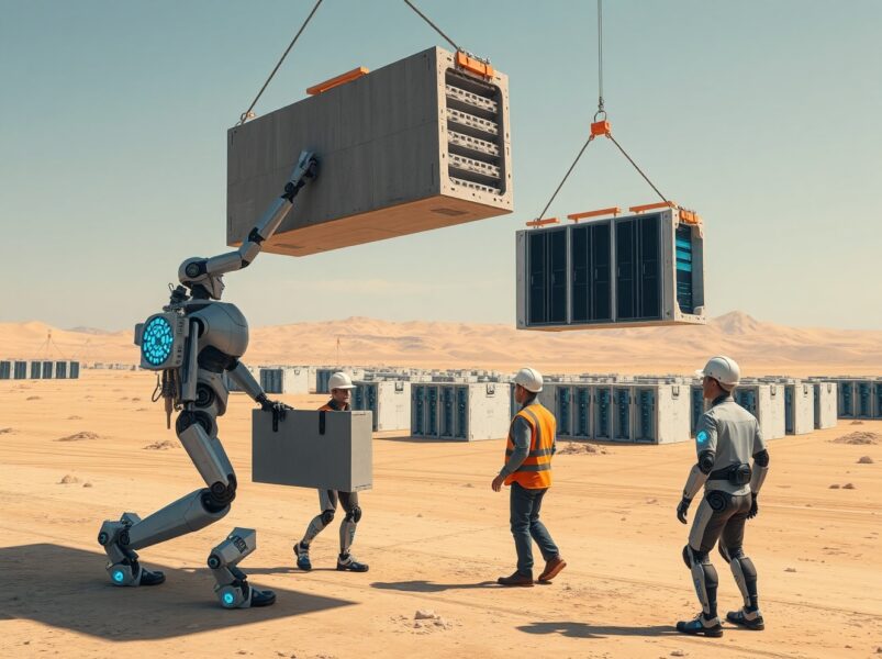 SoftBank Robotics Company Roze AI Targets $100B IPO with Autonomous Data Center Builders