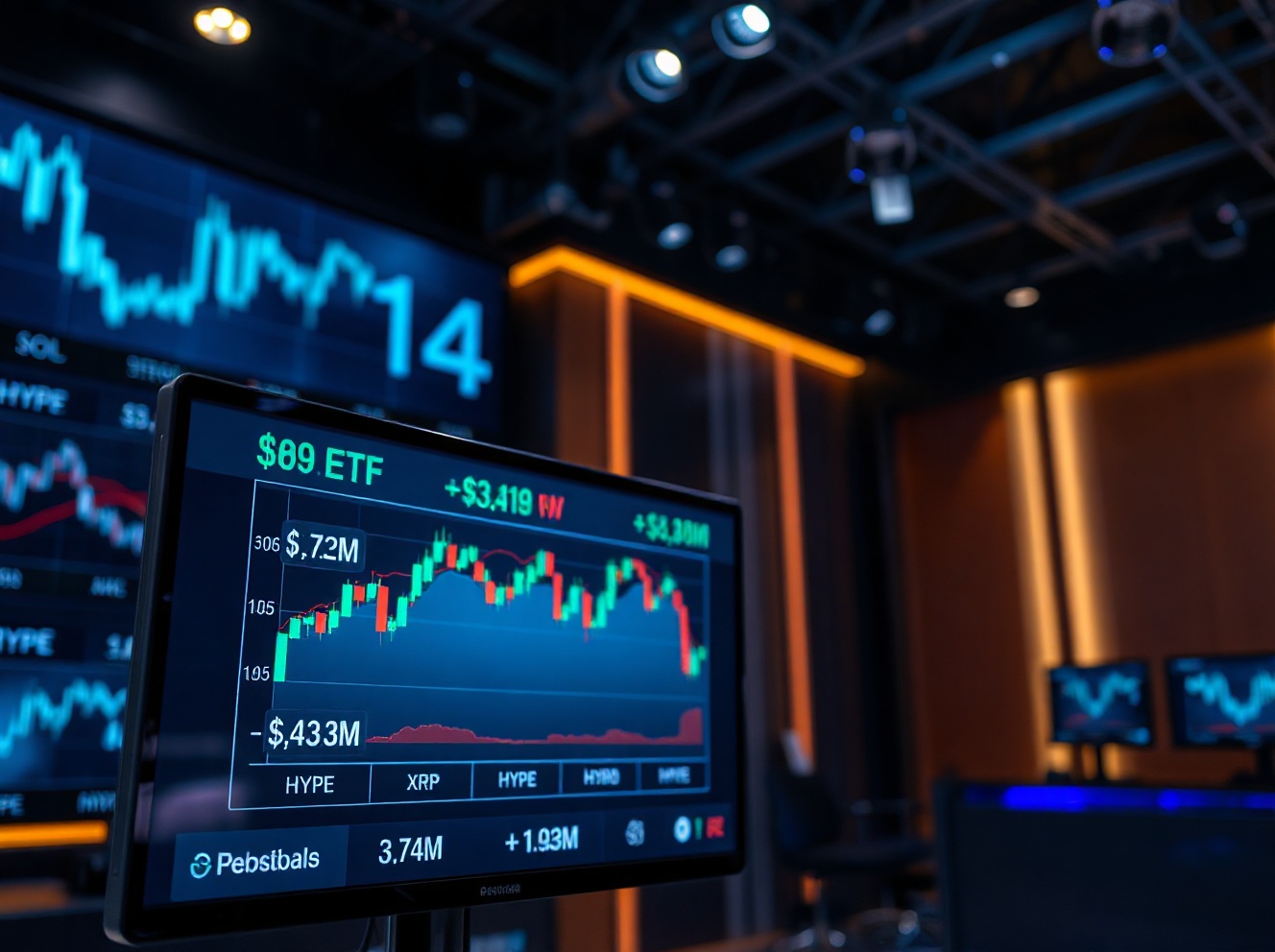 Solana and XRP Spot ETFs See Net Outflows; Hyperliquid ETF Bucks Trend With Inflows