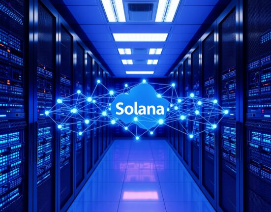 Solana network processing AI agent transactions for the agentic internet infrastructure