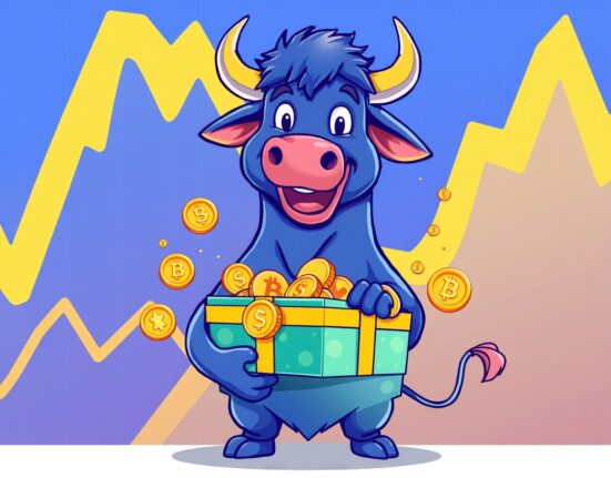 Solana investor celebrating successful financial strategy with cryptocurrency elements